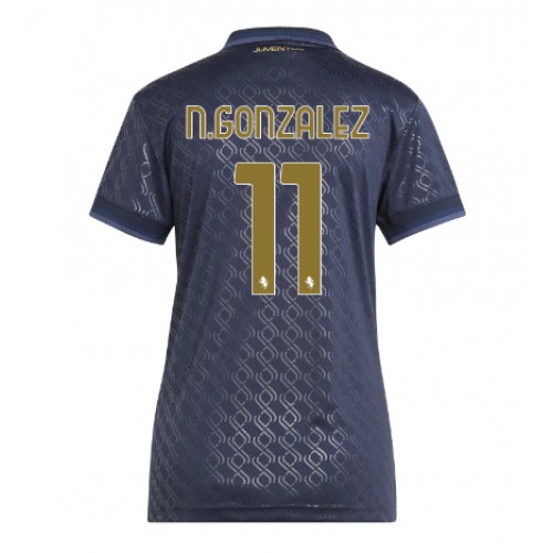 Fotbalové Dres Juventus Nicolas Gonzalez #11 Dámské Alternativní 2024-25 Krátký Rukáv